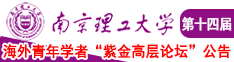 日本人穿着黑丝操着逼南京理工大学第十四届海外青年学者紫金论坛诚邀海内外英才！